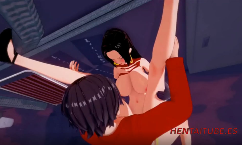 การ์ตูนโป๊ One Piece Hentai 3D Boa Hancock x Luffy โดนจับกระแทกหีรัวๆครางอย่างลั่นเลย