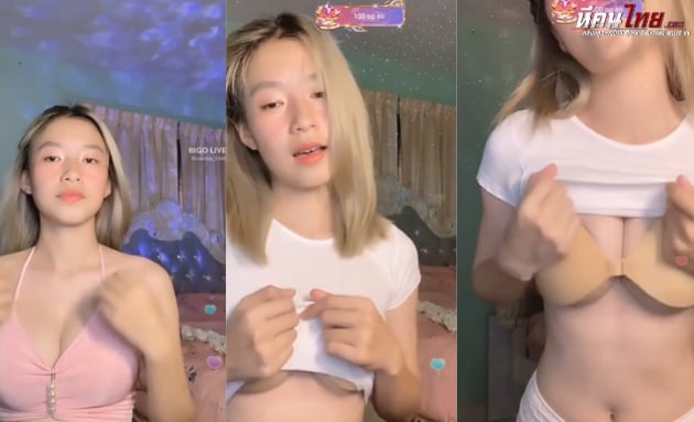 คลิปหลุดแอพไลฟ์สดชื่อดัง น้องนักศึกษามาไลฟ์หาค่าเทอมหุ่นขาวหมวยอย่างแจ่ม นมอย่างใหญ่มาเต้นยั่วเซ็กซี่โชว์โคตรน่าเย็ดบอกเลยงานโคตรดีเด็ดจัด